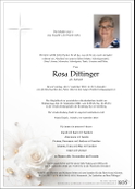 Rosa Dittinger
